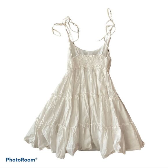 😍  Cami White Midi Dress ~ Size XS 😍 - Picture 5 of 6
